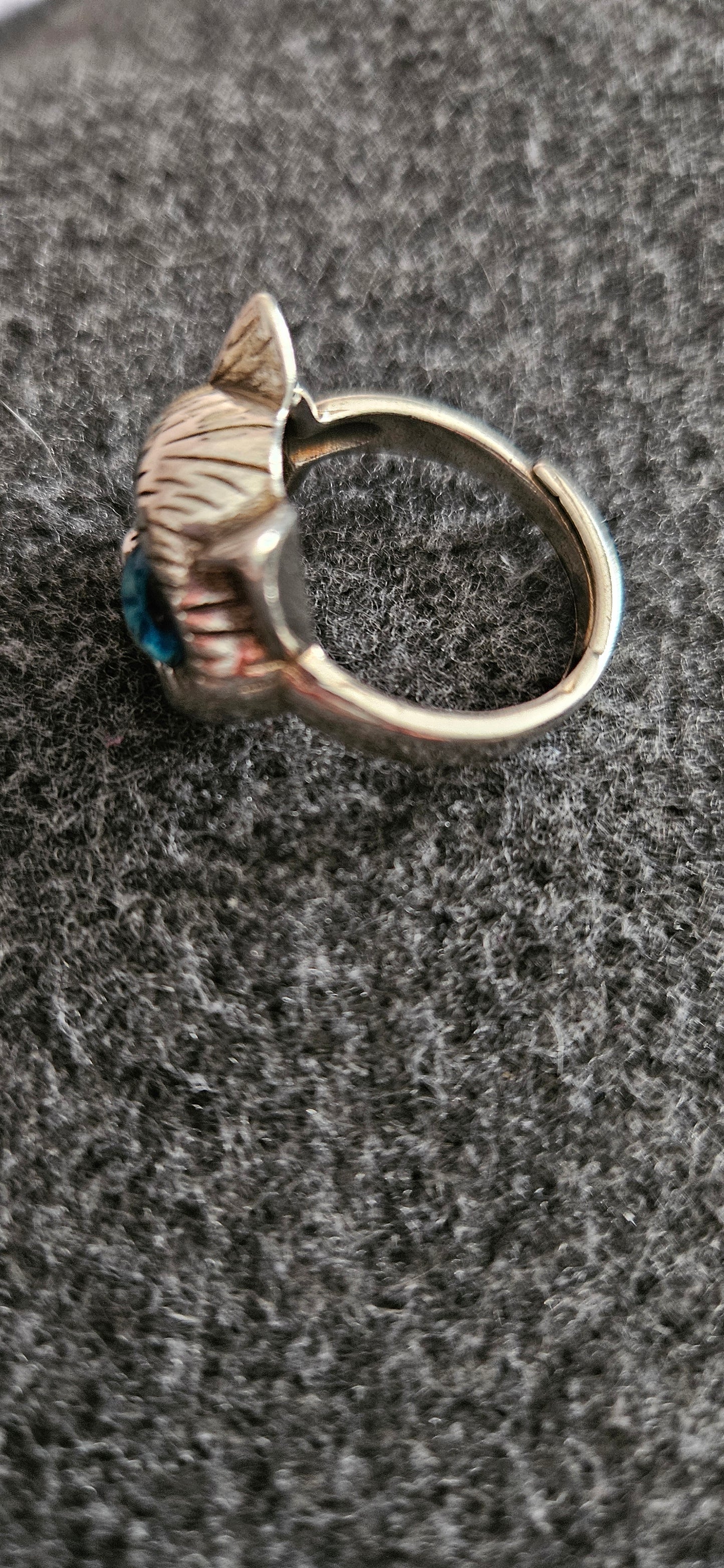 Ring für Katzen Liebhaber, Kinder, verstellbar. Modeschmuck