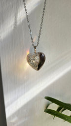 Necklace "Heart Wings" horse, dog, cat, rabbit...