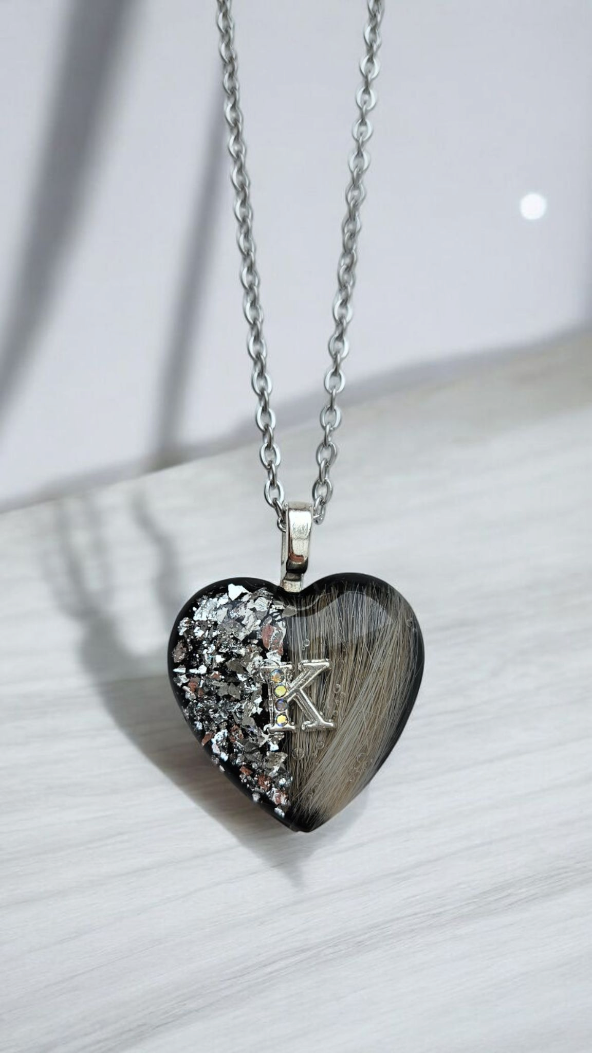Necklace "Heart" horse, dog, cat, rabbit ...