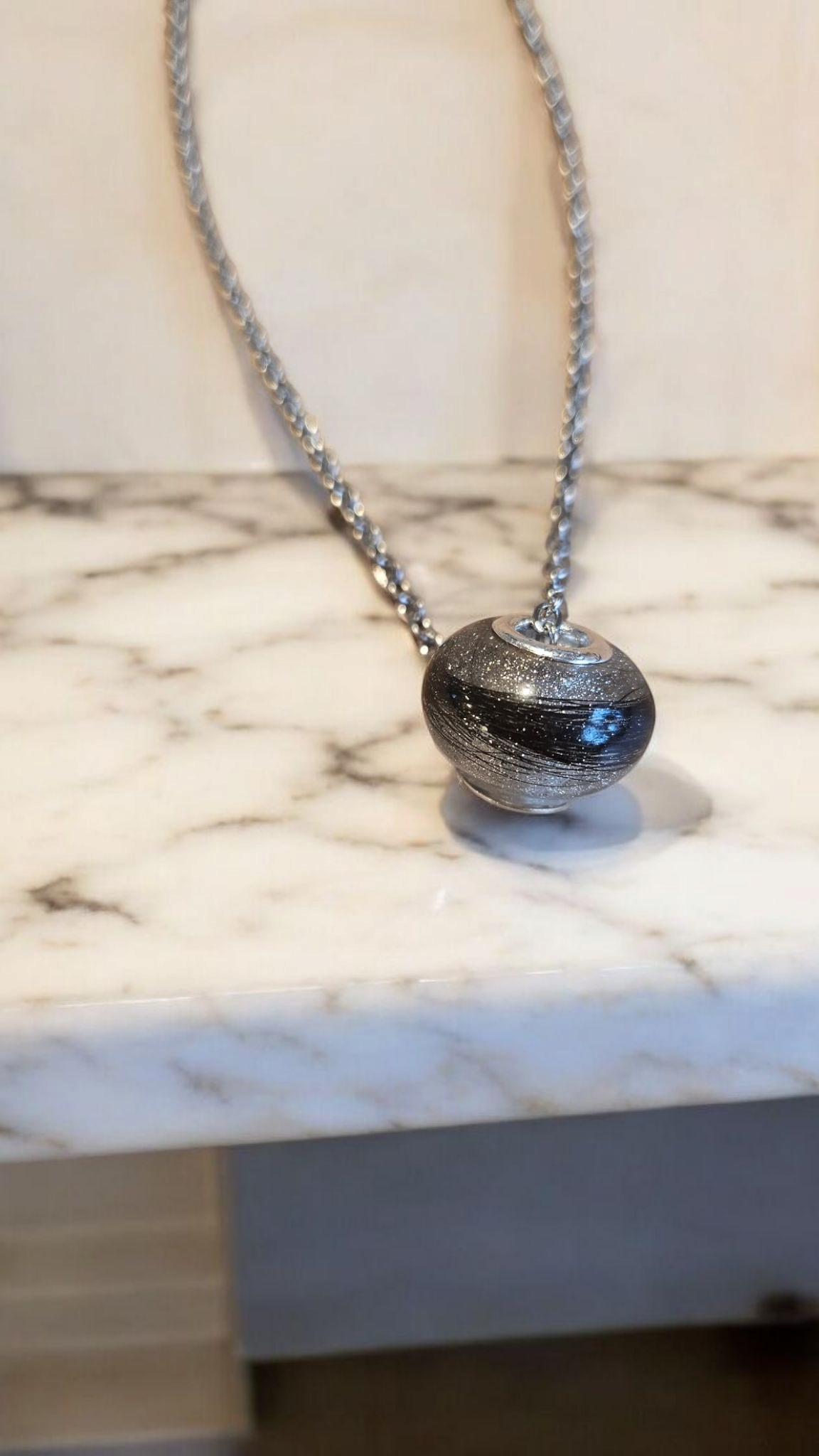 Perle "Sparkling Fur" 925 Sterling Silber
