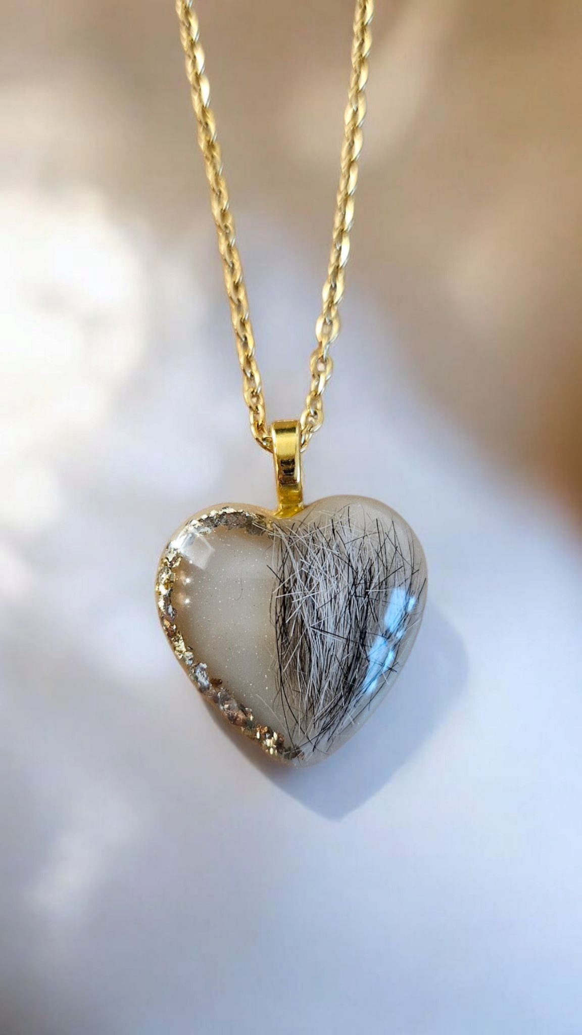 Necklace "Heart" horse, dog, cat, rabbit ...