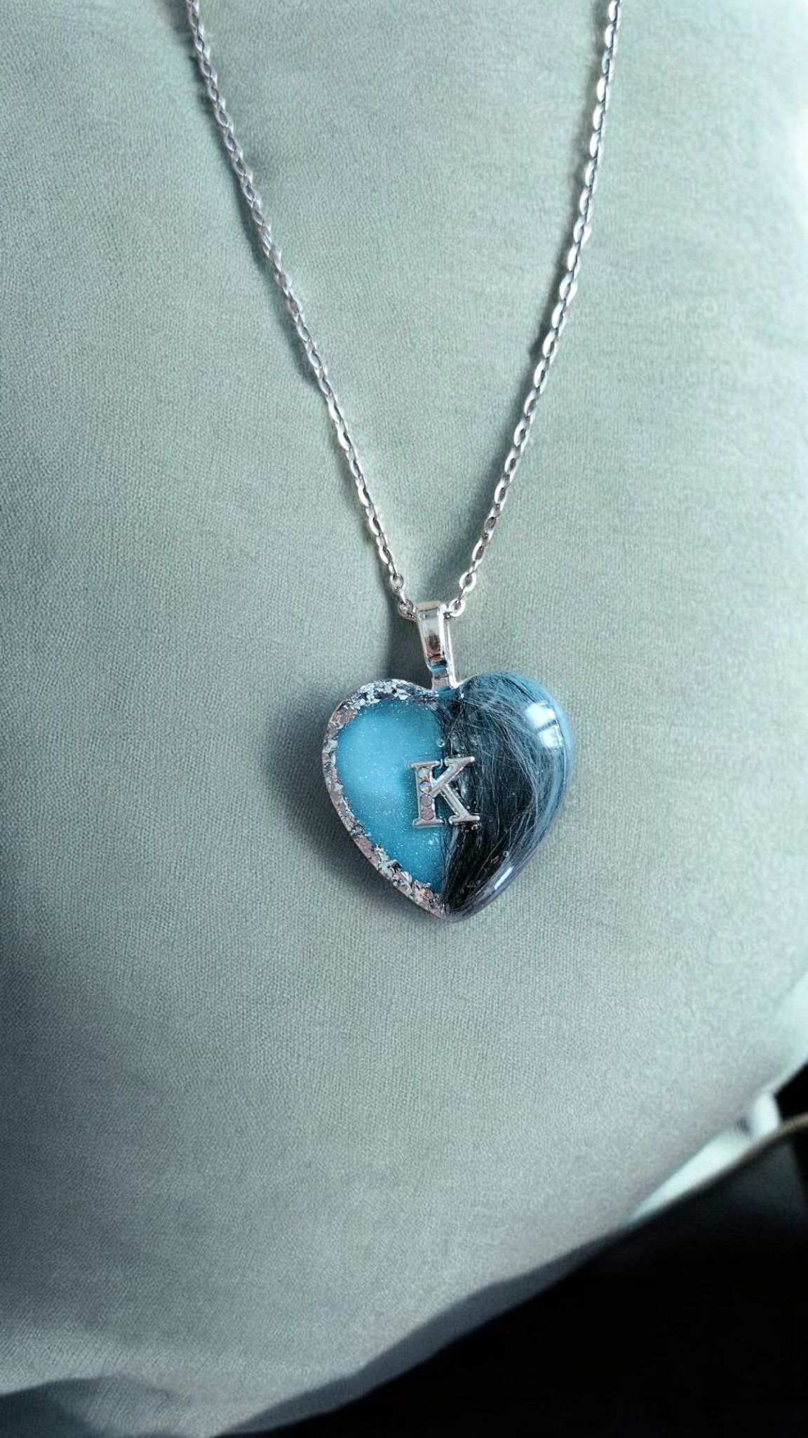 Necklace "Heart" horse, dog, cat, rabbit ...