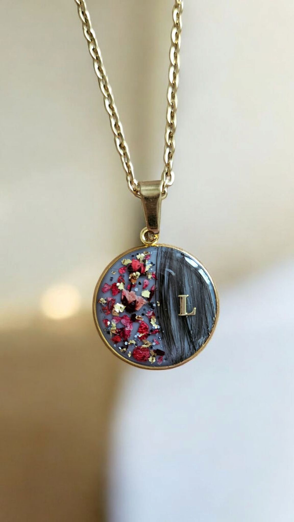 Necklace "Wild" horse, dog, cat, rabbit ...