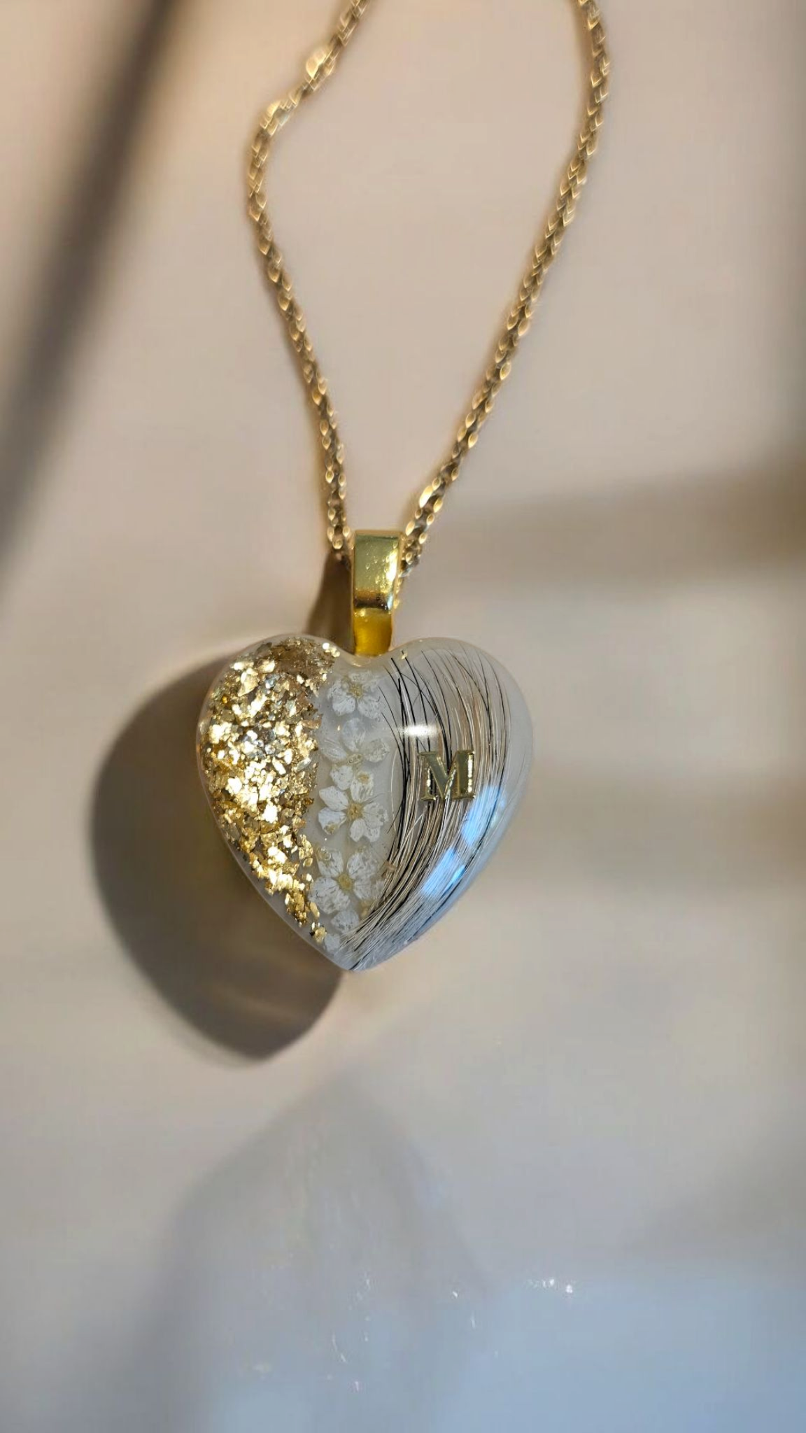 Necklace "Heart" horse, dog, cat, rabbit ...