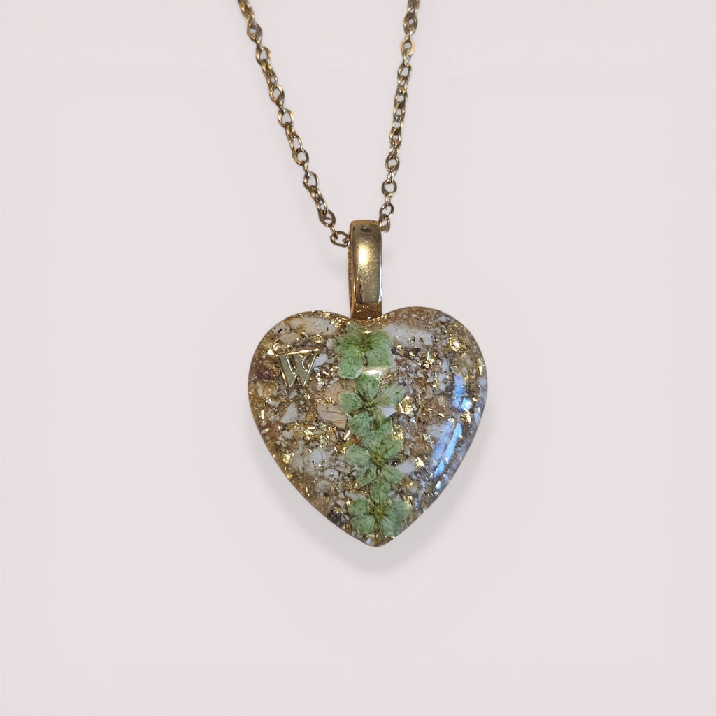 Kette "Blumenherz"