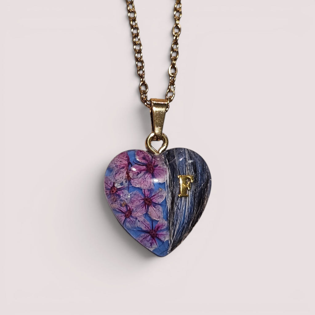 Kette "Blumenherz"