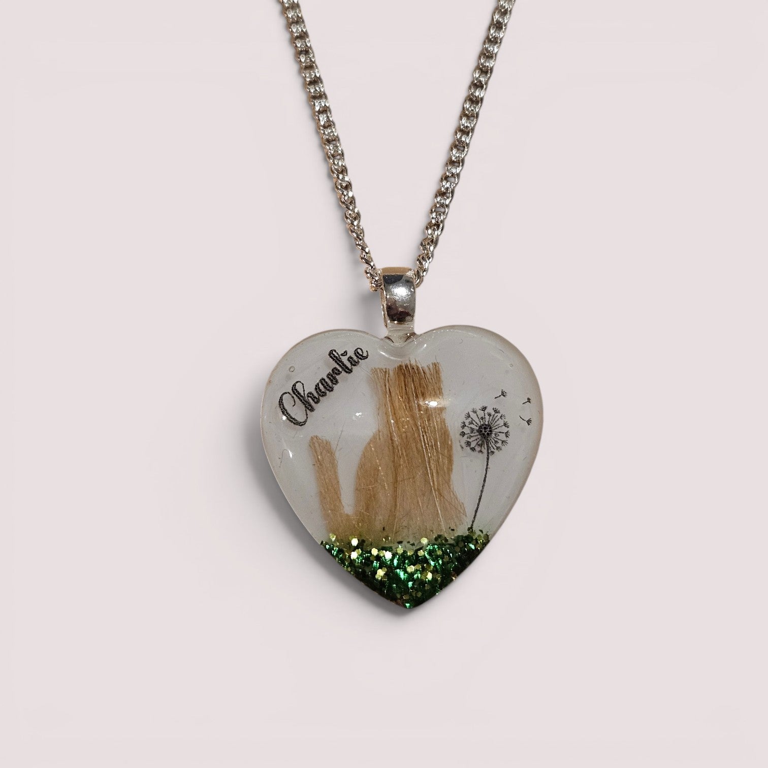 Necklace "Heart" horse, dog, cat, rabbit ...