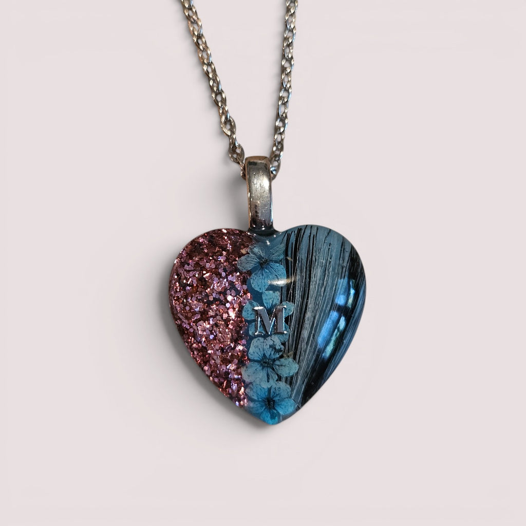 Kette "Blumenherz"
