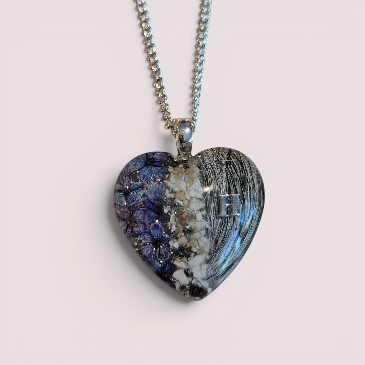 Kette "Blumenherz"