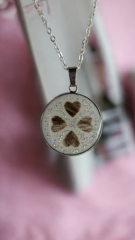 Necklace "4er Glück" dog, cat, rabbit ...