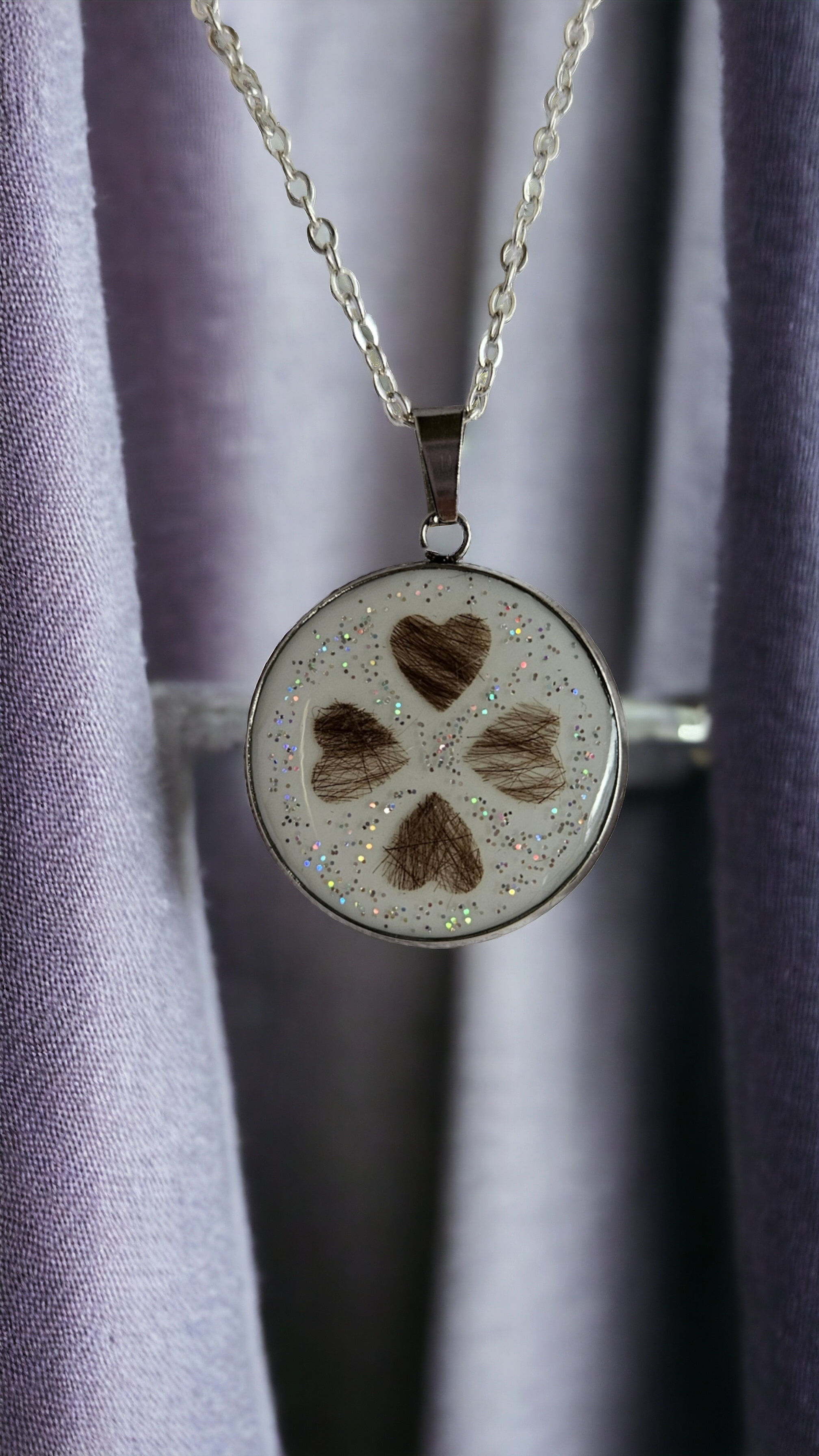 Necklace "4er Glück" dog, cat, rabbit ...