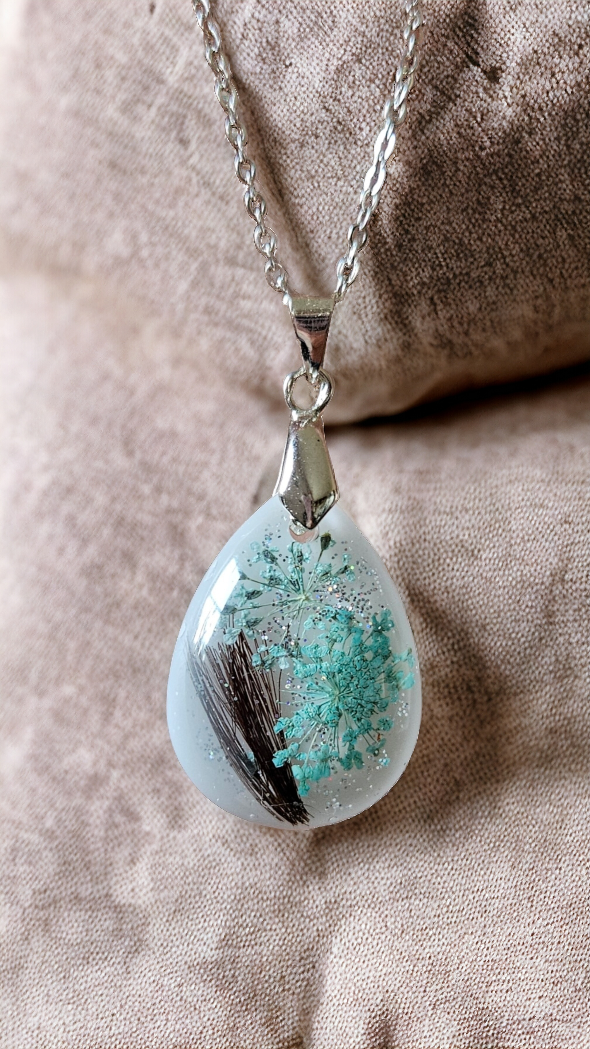 Necklace "Drops" horse, dog, cat, rabbit...