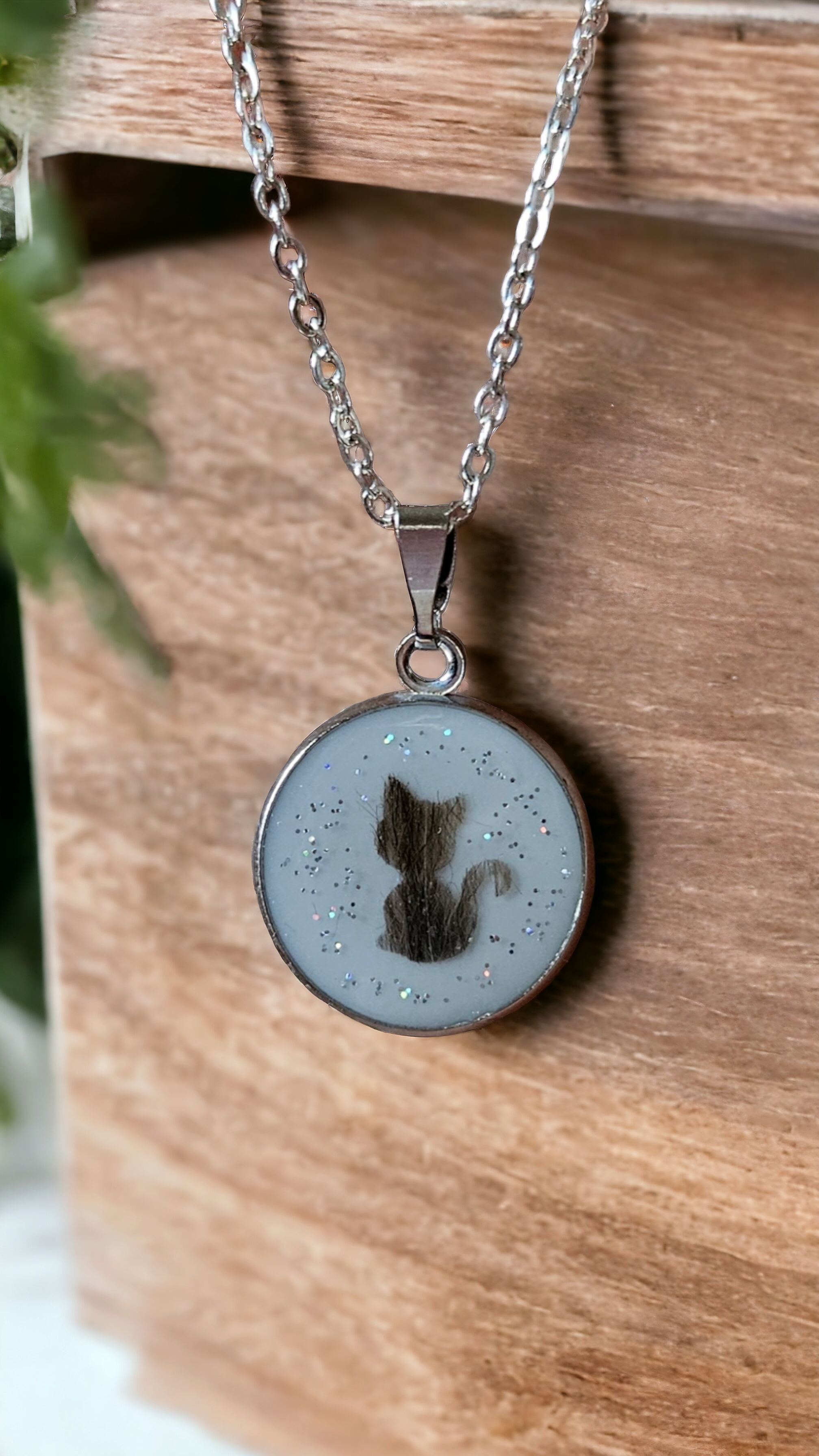 Necklace "Heart or Star" dog, cat, rabbit...