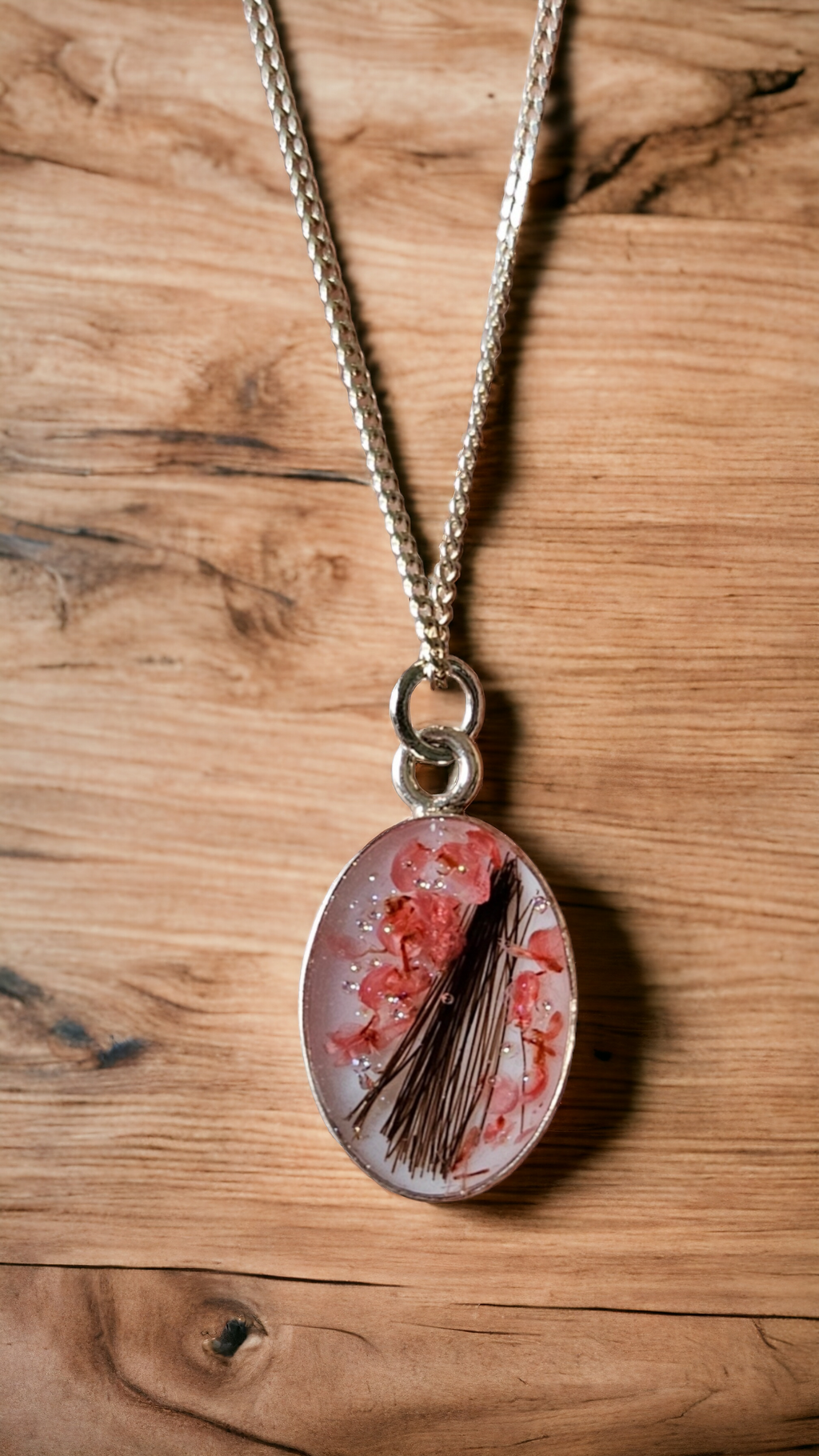 Real animal love "Oval necklace" dog, cat, horse, rabbit...