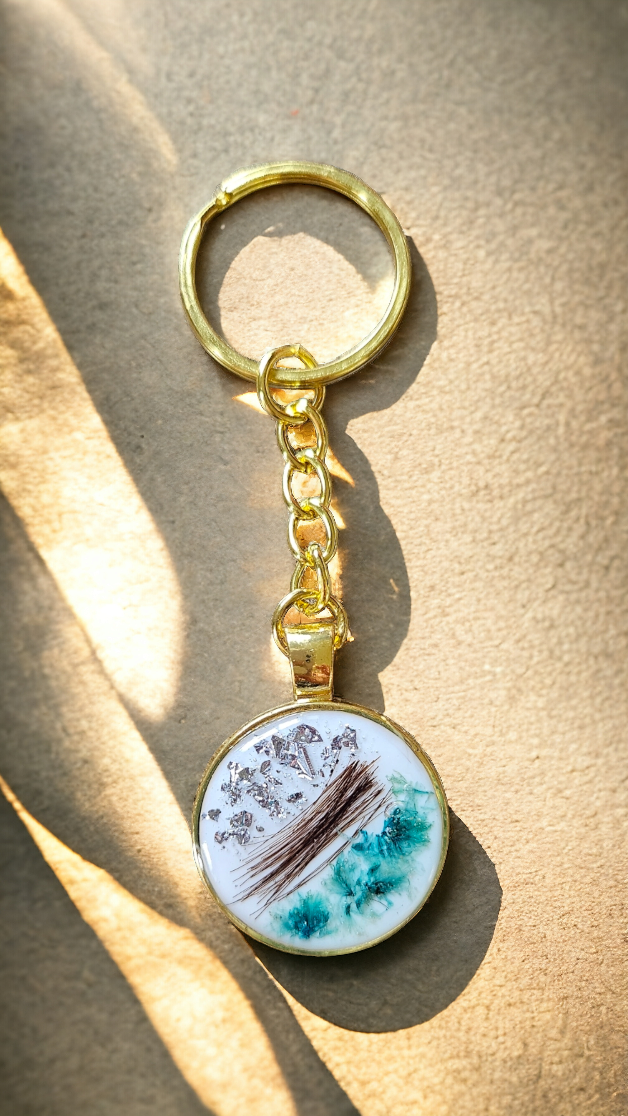 Pendant "Wild Hair" Round, Dog, Cat, Horse, Rabbit ...