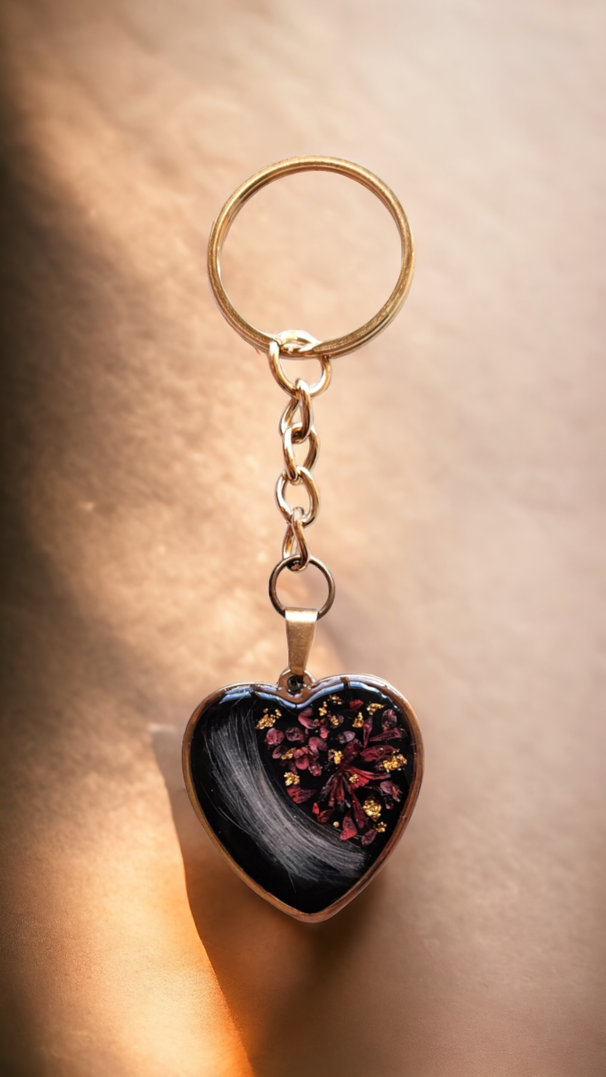 Pendant "Wild Hair" heart shape, dog, cat, horse, rabbit ...