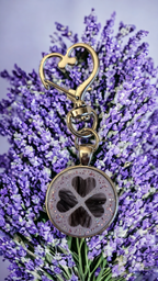 Pendant "4er Herzglück" dog, cat, horse, rabbit