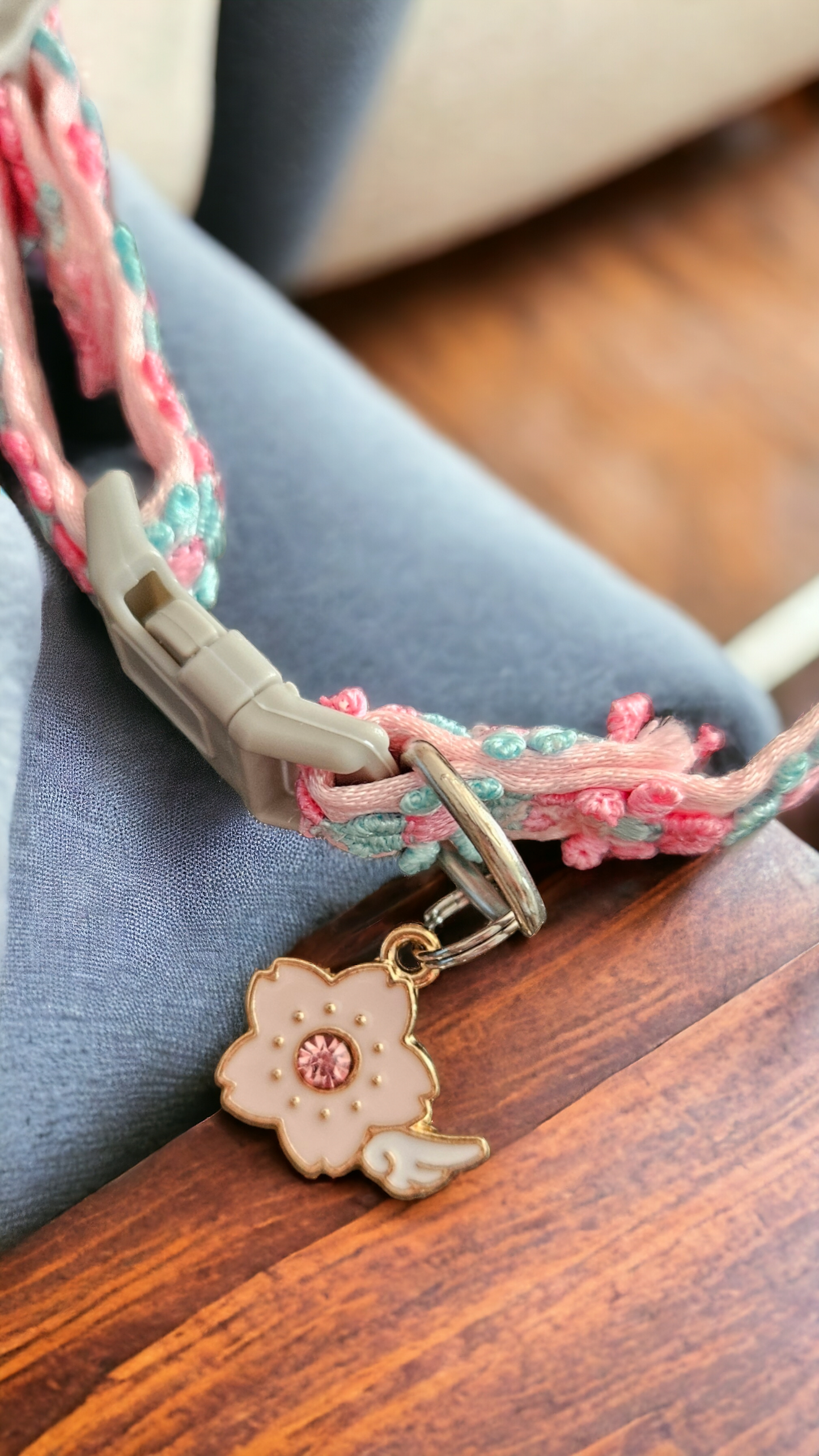 Haustier Halsband "FLOWER Rosy"