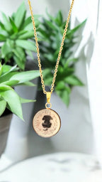 Necklace "Heart or Star" dog, cat, rabbit...