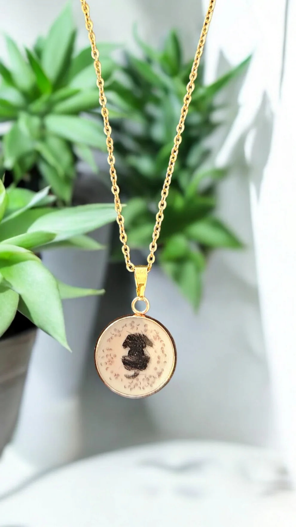 Necklace "Heart or Star" dog, cat, rabbit...