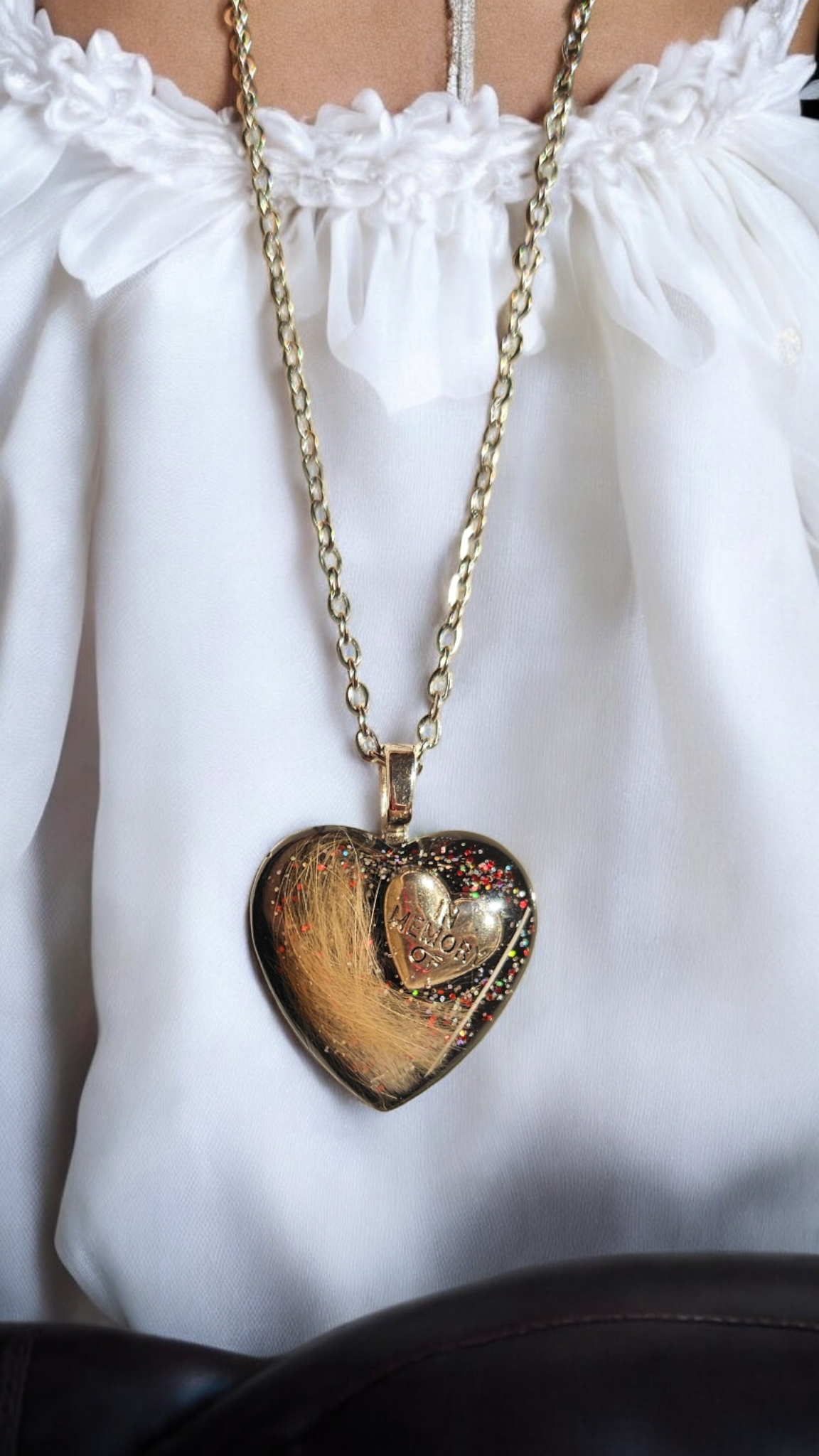 Necklace "Heart" horse, dog, cat, rabbit ...