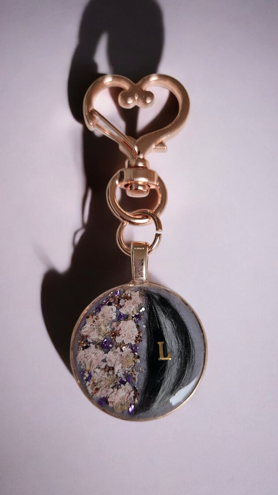 Pendant "Wild Hair" Round, Dog, Cat, Horse, Rabbit ...