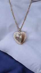 Necklace "Heart Wings" horse, dog, cat, rabbit...