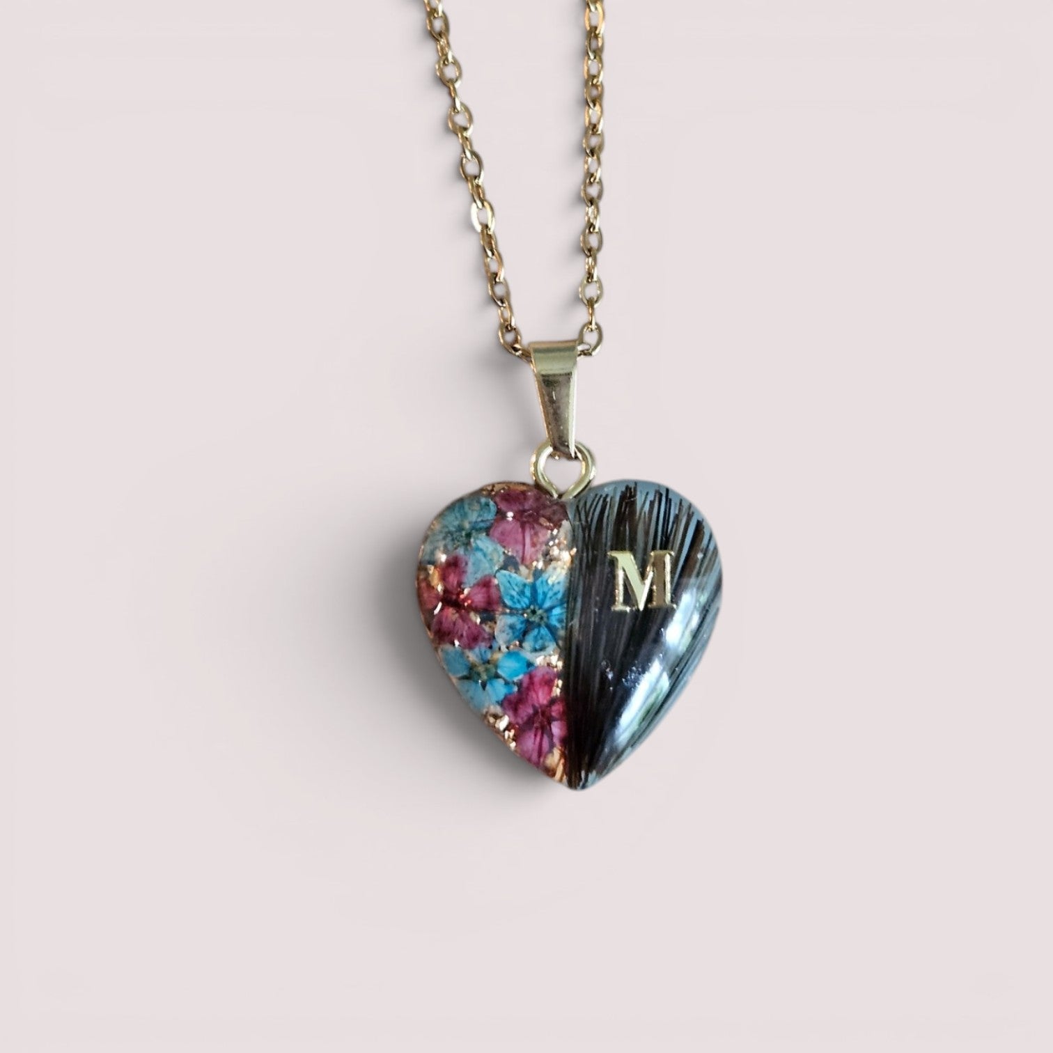 Kette "Blumenherz"