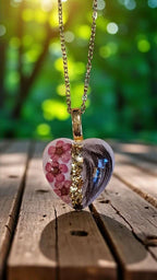 Necklace "Heart" horse, dog, cat, rabbit ...