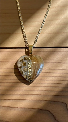 Necklace "Heart" horse, dog, cat, rabbit ...