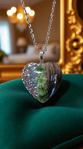 Necklace "Heart" horse, dog, cat, rabbit ...