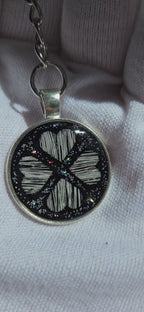 Pendant "4er Herzglück" dog, cat, horse, rabbit