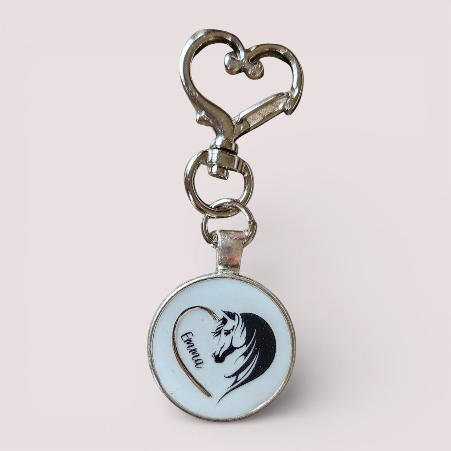 Schlüsselanhänger "Pferdeliebe"