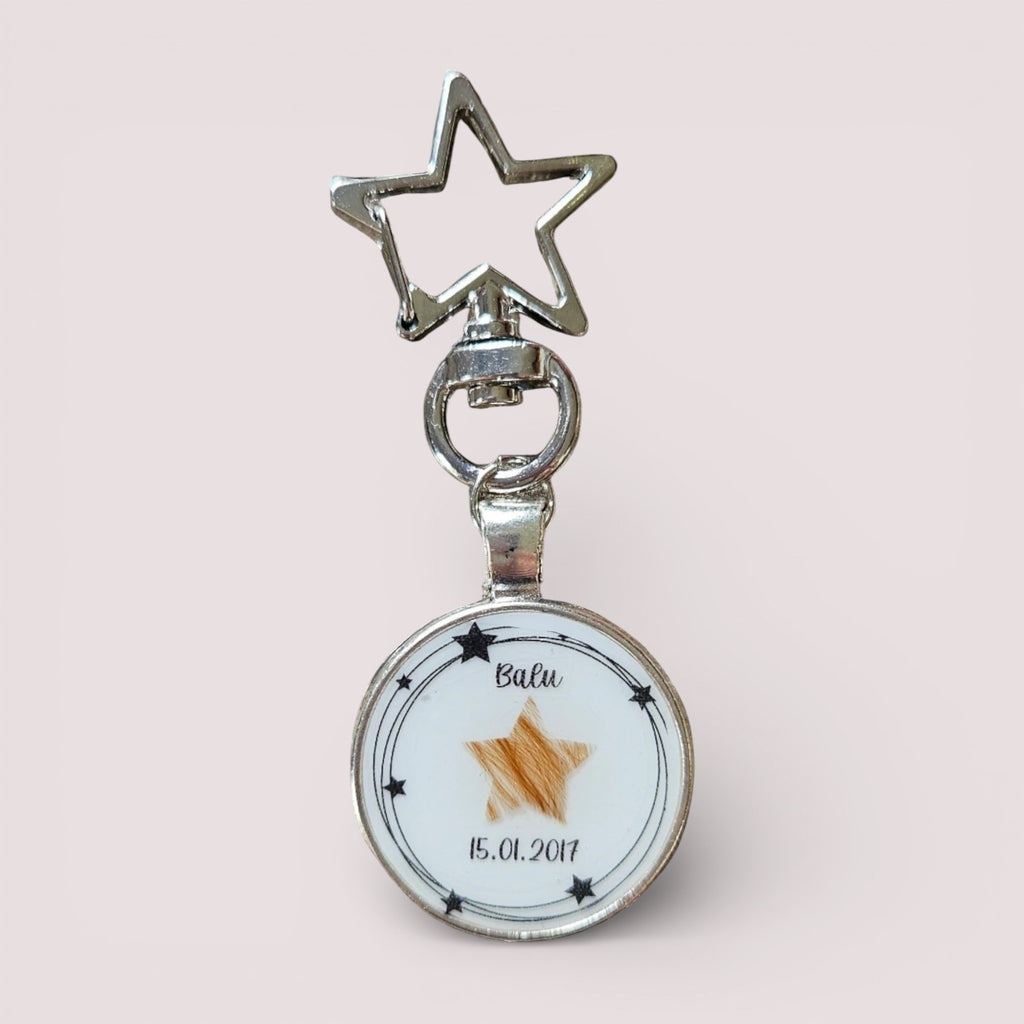 Schlüsselanhänger "Haar-Star"