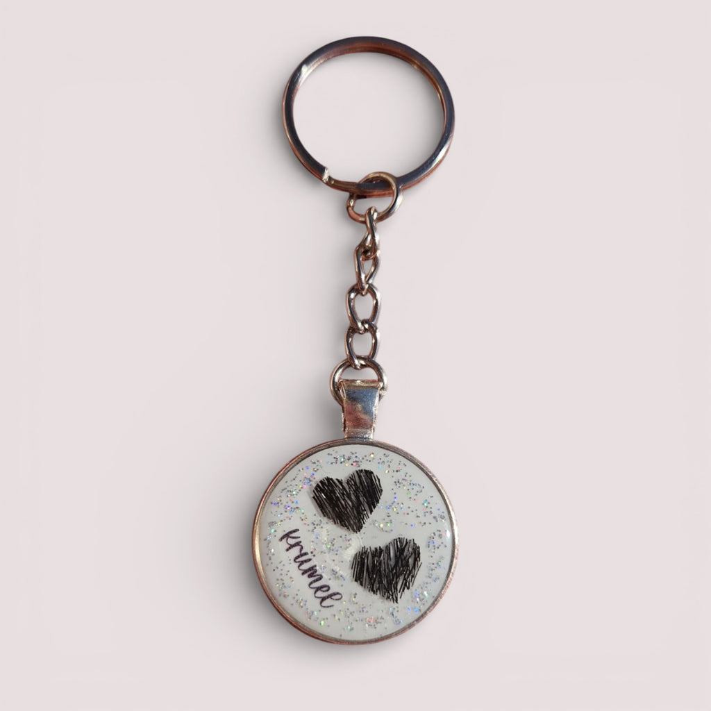 Schlüsselanhänger "Herzglück"