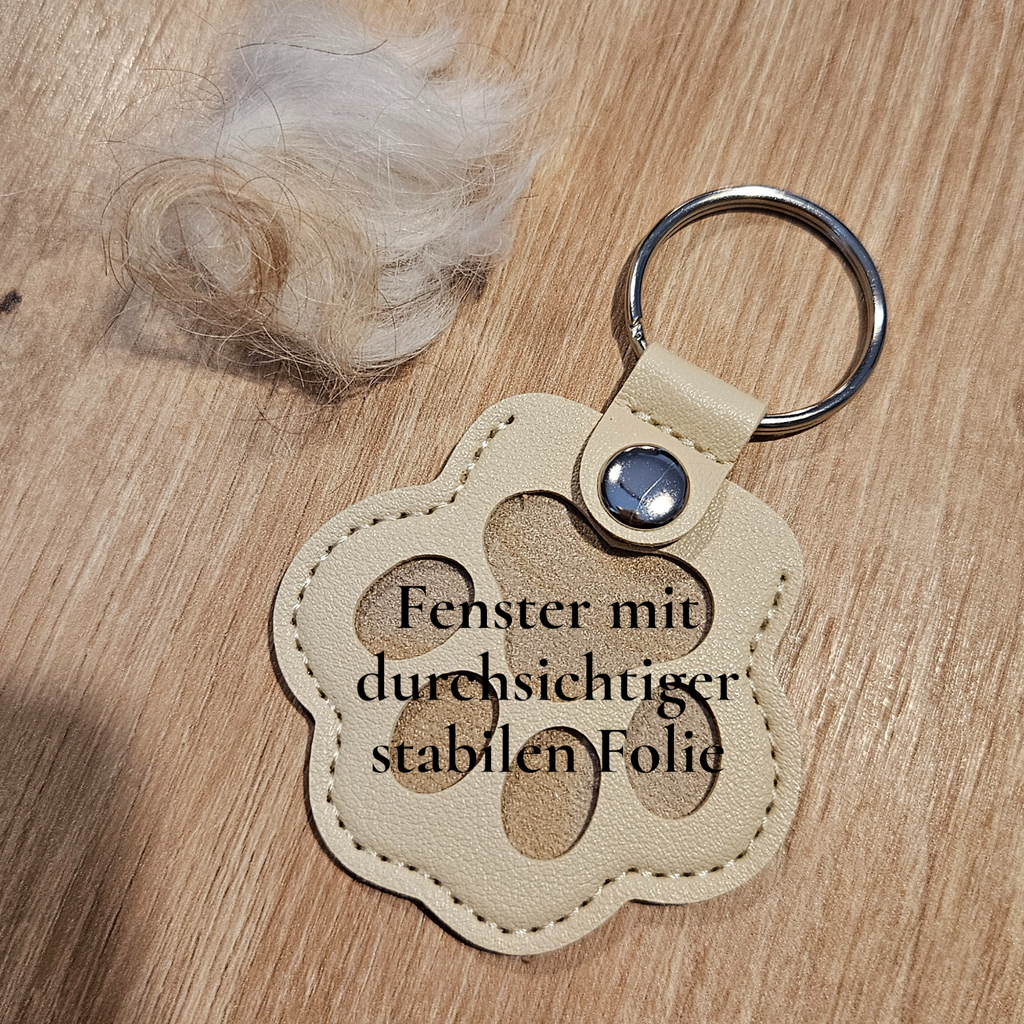 Schlüsselanhänger "Fell-Pfötchen"