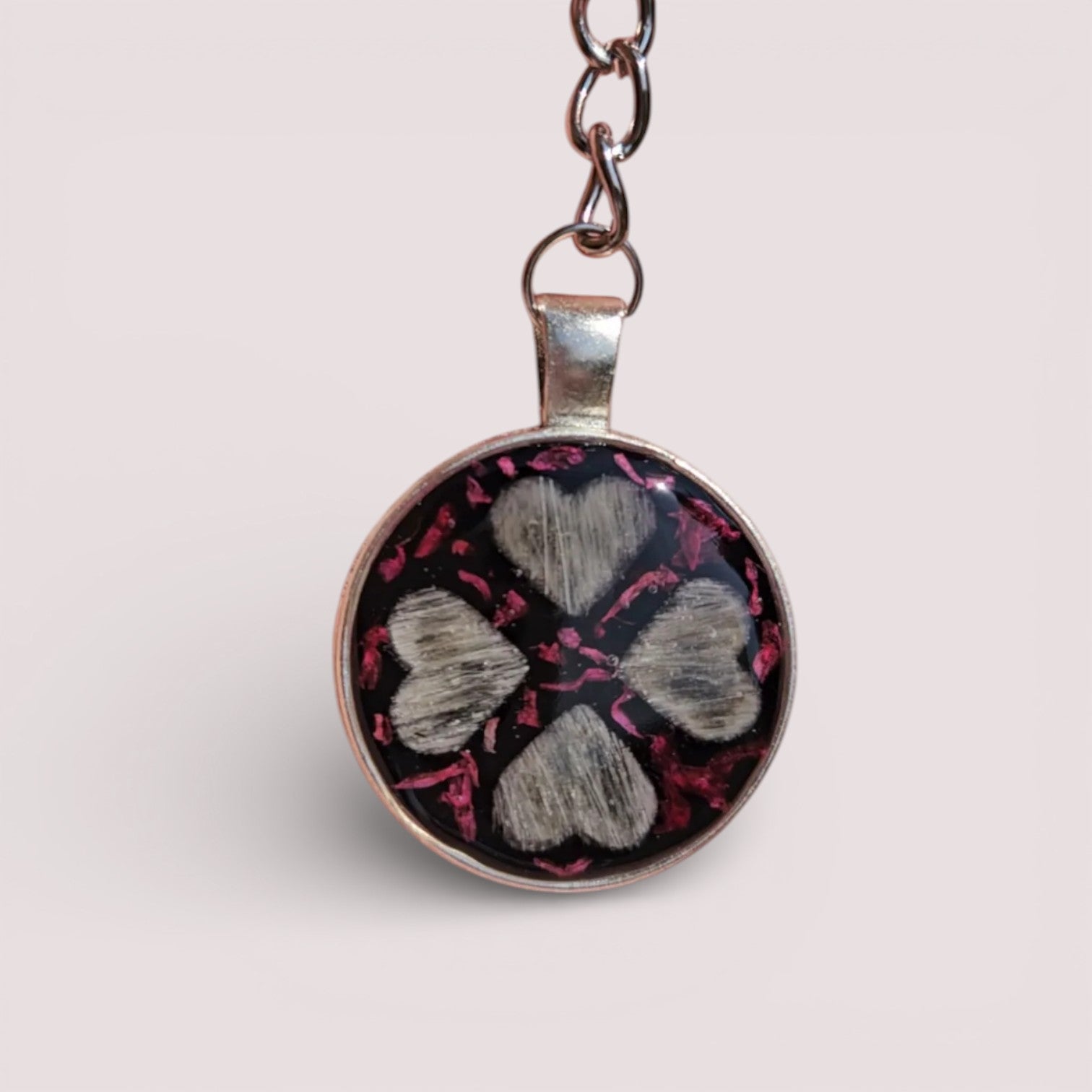 Schlüsselanhänger "4/5 er Herzglück"