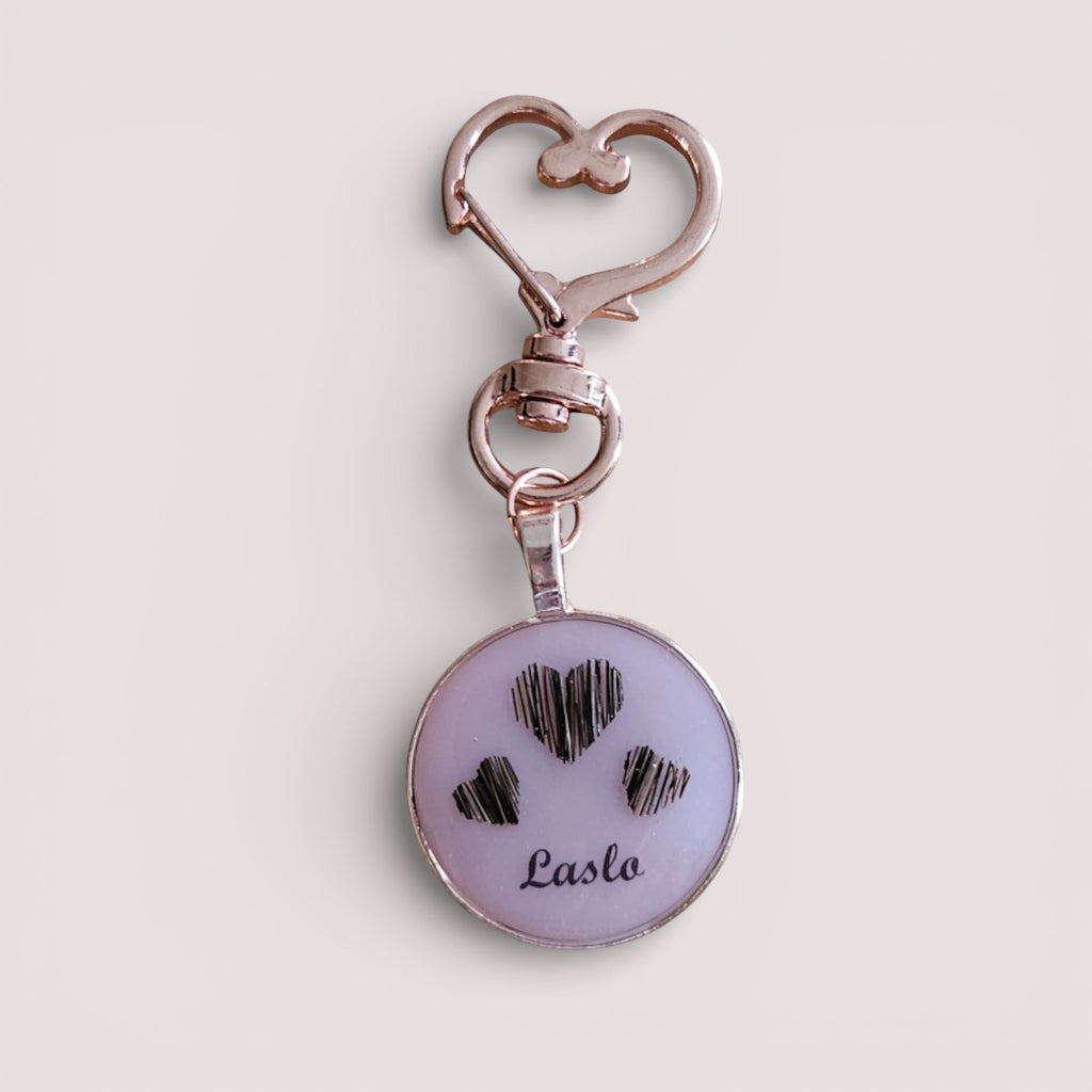 Schlüsselanhänger "Herzglück"