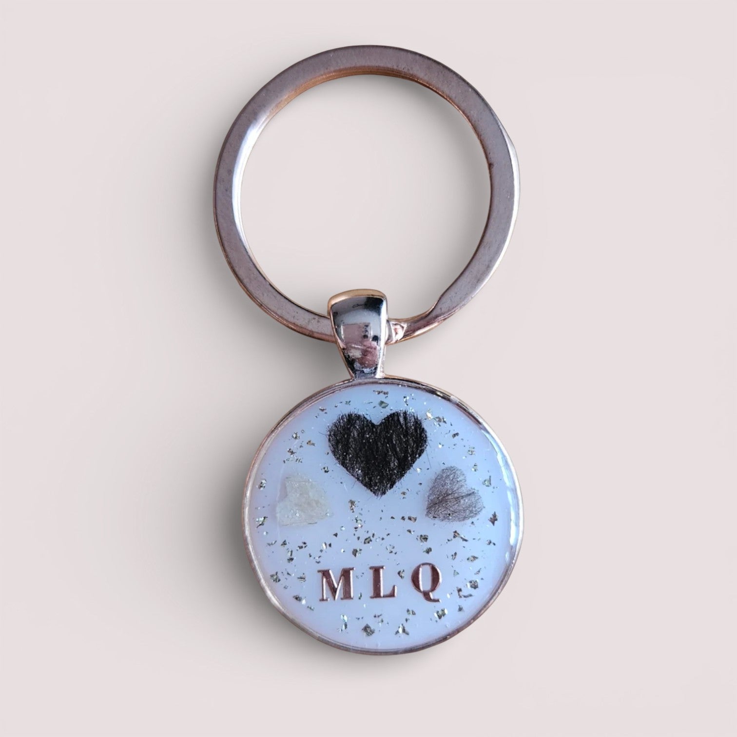 Schlüsselanhänger "Herzglück"