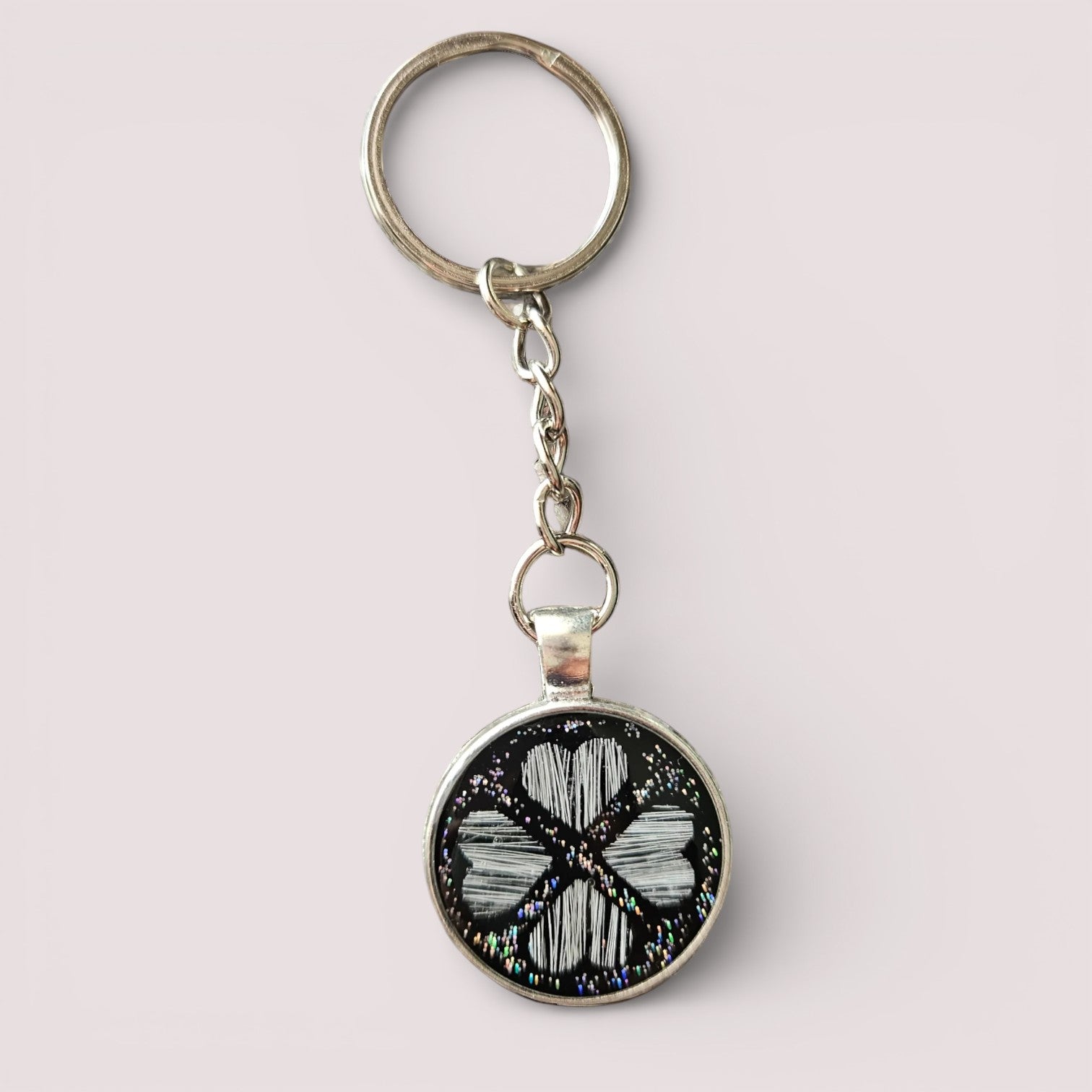 Schlüsselanhänger "4/5 er Herzglück"