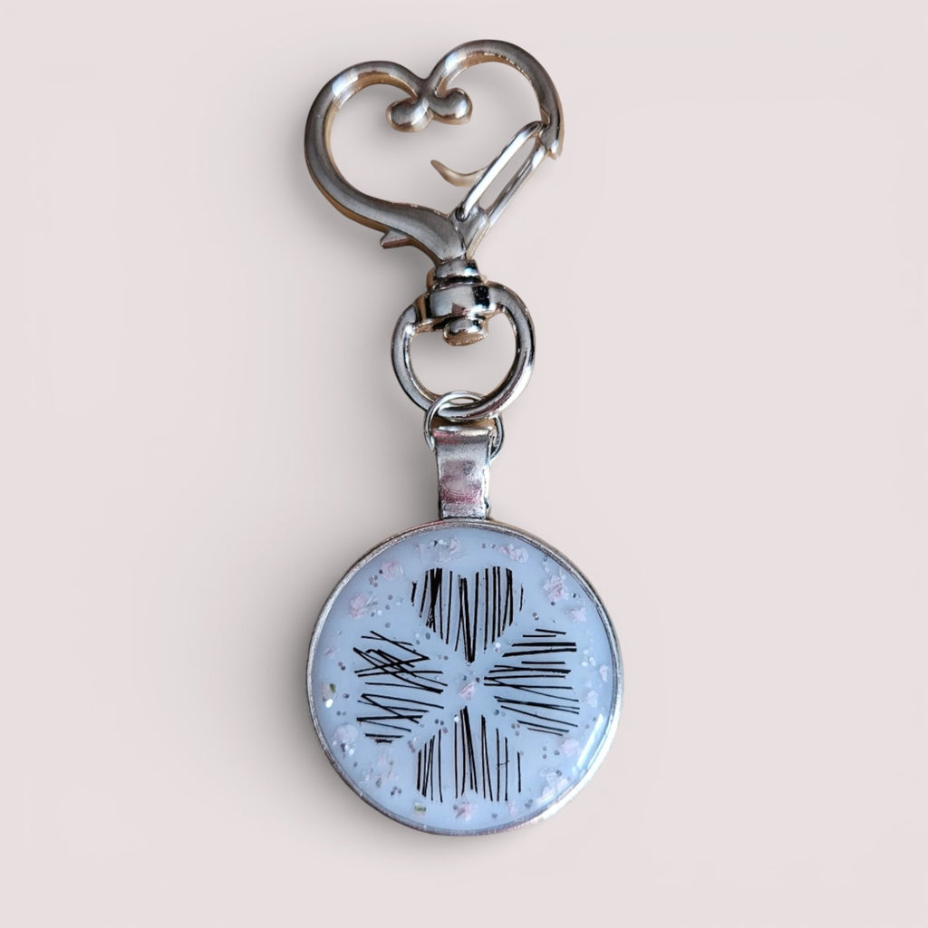 Schlüsselanhänger "4/5 er Herzglück"