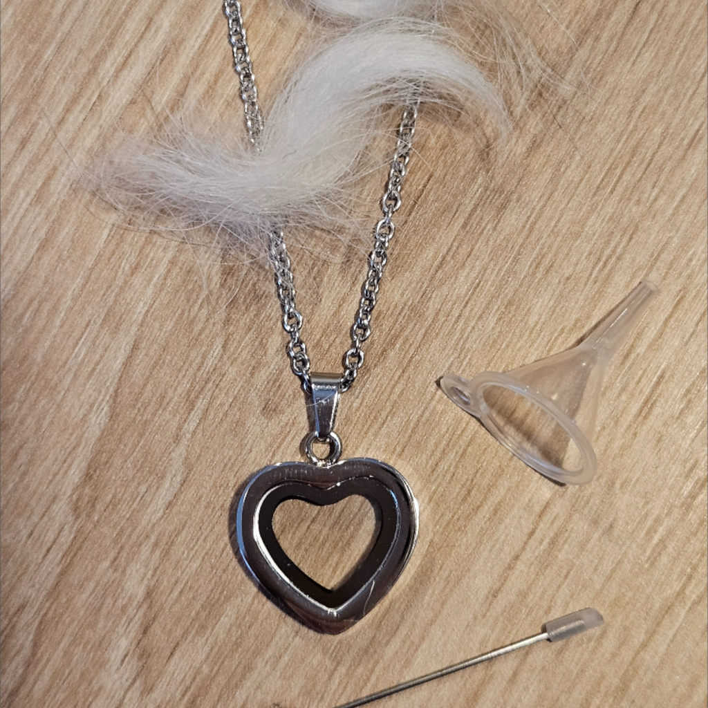 Kette "Haar-Herz"