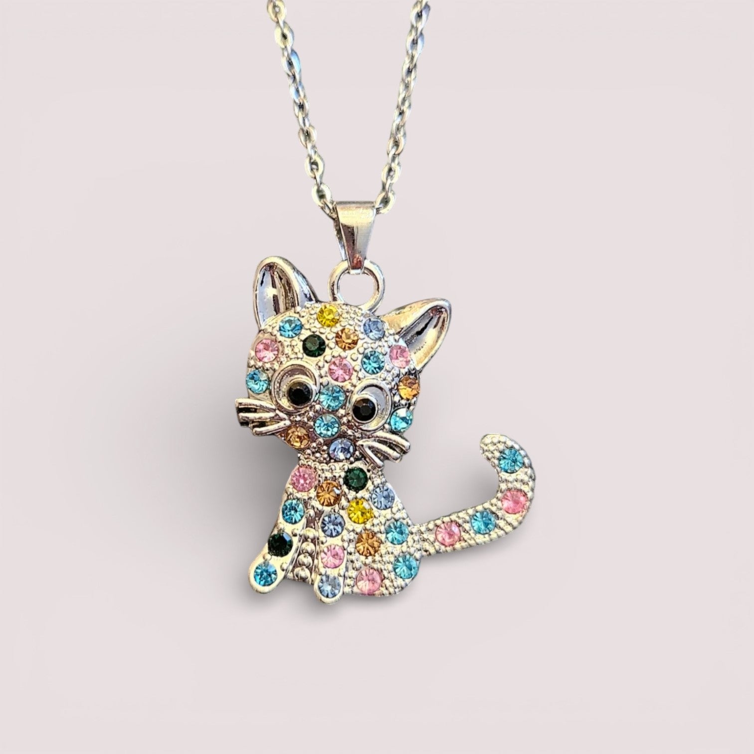 Modeschmuck Halskette "Katze"