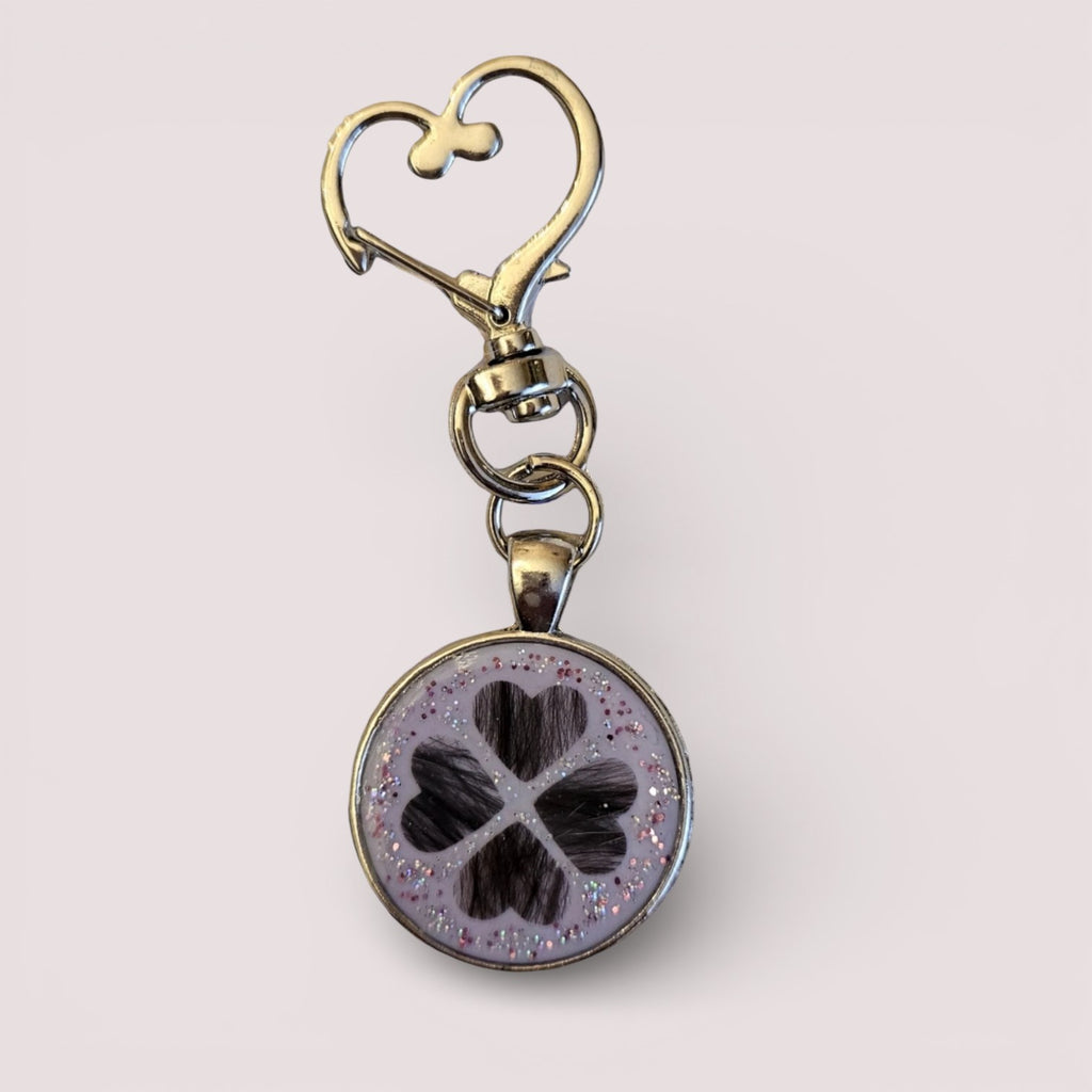 Schlüsselanhänger "4/5 er Herzglück"