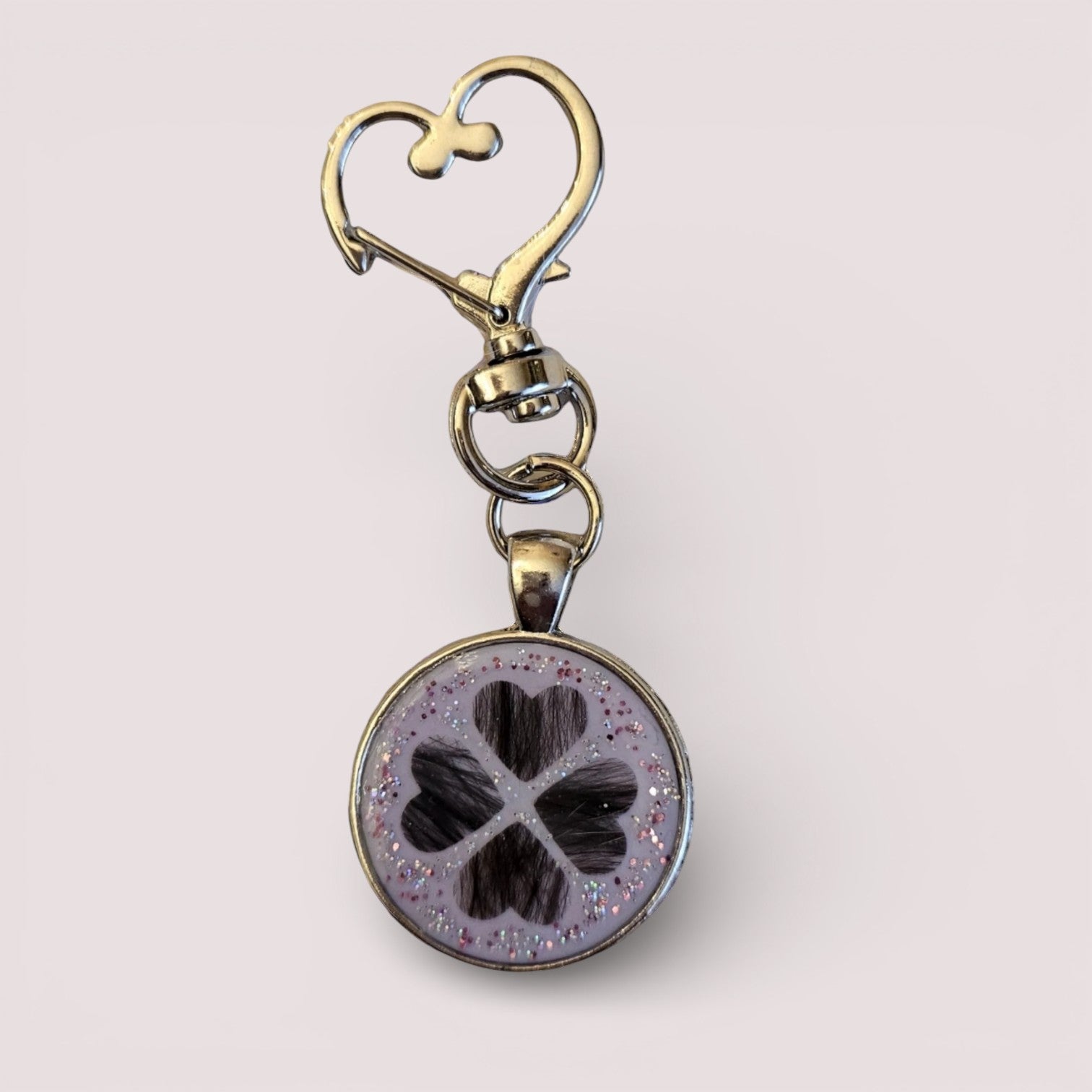 Schlüsselanhänger "4/5 er Herzglück"